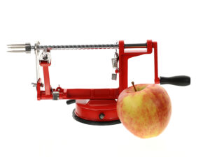 Gadget metalowa obieraczka do jabłek ziemniaków Metal apple peeler red/green 22275591