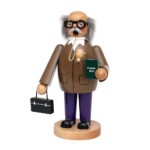Deco figurka do kadzidełek nauczyciel 20 cm Wooden smoking figure teacher man 20 cm