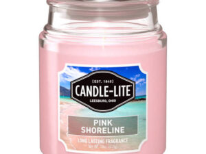 ŚWIECZKA zapachowa z wosku roślinnego ORZEŹWIAJĄCA CANDLE everyday 18 oz 145/100 mm Pink Shoreline