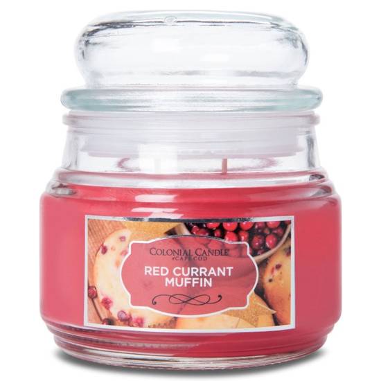ŚWIECZKA zapachowa sojowa CIASTECZKOWY 255g CANDLE Colonial 9 oz - Red Currant Muffin