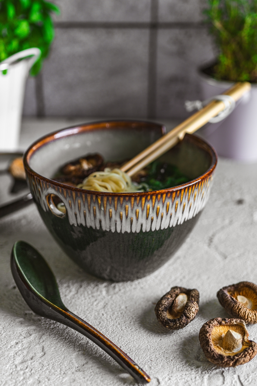 Ceramiczna linia OMBRES łyżka RAMEN 16cm OMBRES line RAMEN spoon 16cm - obrazek 3