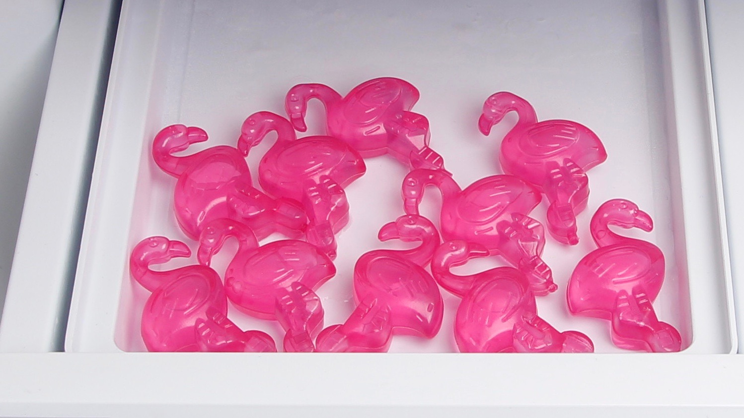 FLAMINGO plastikowe kostki lodu do drinków kpl 10 FLAMINGO ice block 10 pcs in net 10 pcs 75786 - obrazek 3