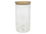 Glass jar with RIFFLE o11,5 x 22 cm 23467413 Glass jar with RIFFLE o11,5 x 22 cm 23467413