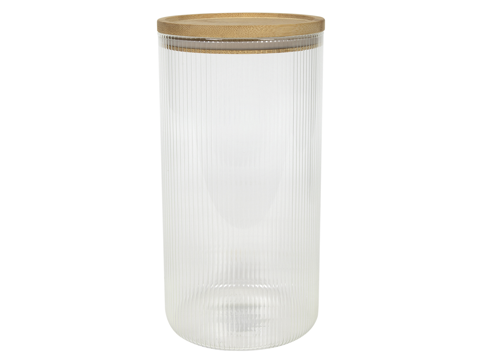 Glass jar with RIFFLE o11,5 x 22 cm 23467413 Glass jar with RIFFLE o11,5 x 22 cm 23467413