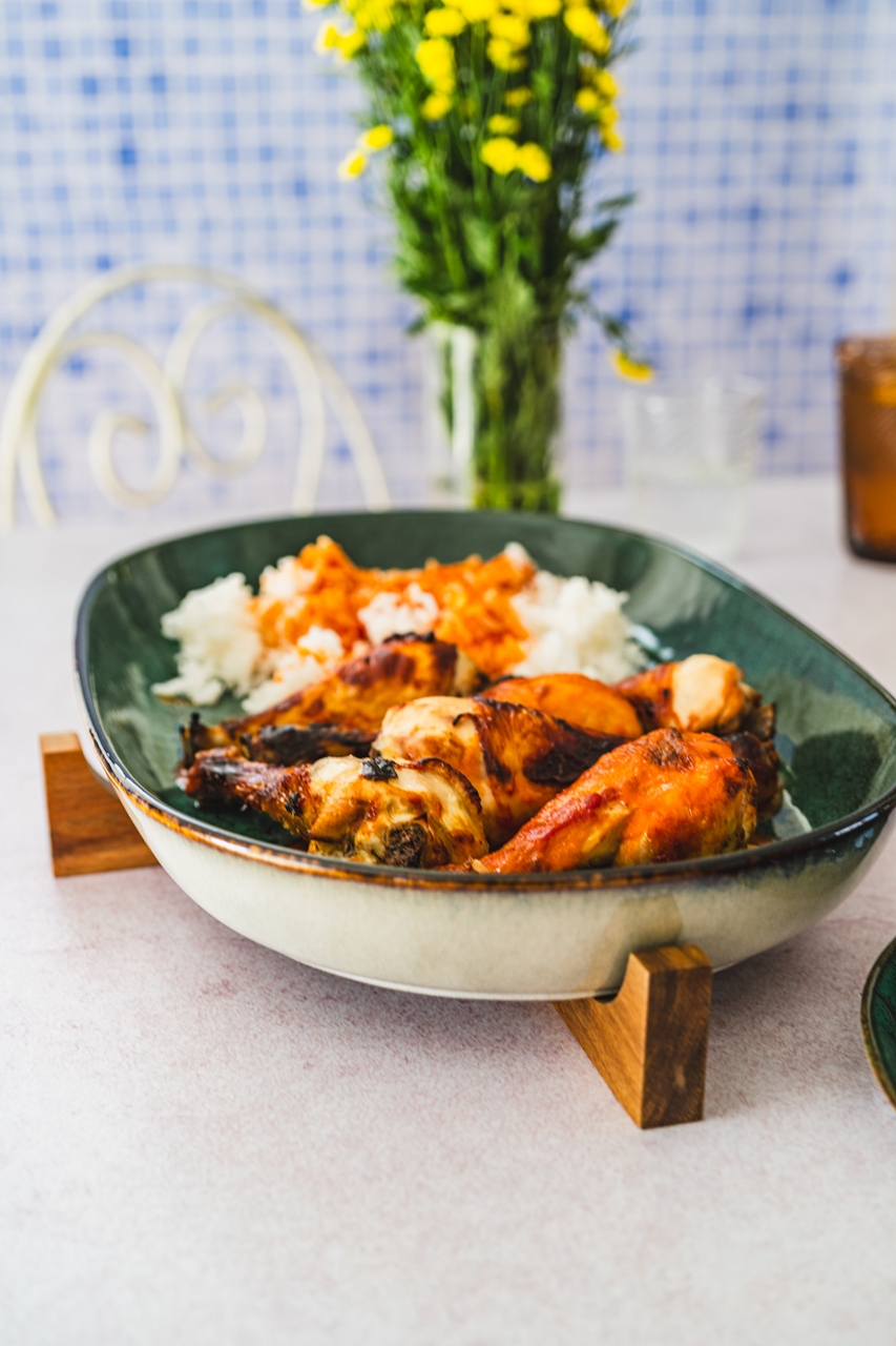 Ceramiczna linia OMBRES półmisek duży OMBRES line serving dish big - obrazek 3