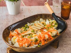 Ceramiczna linia OMBRES INSTA półmisek duży  OMBRES INSTA line serving dish big