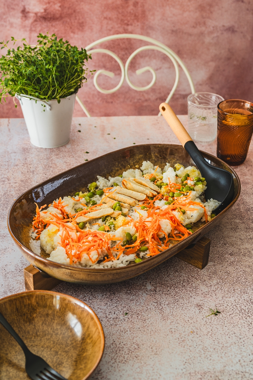 Ceramiczna linia OMBRES INSTA półmisek duży OMBRES INSTA line serving dish big