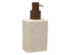 Toaletowy dozownik do mydła z pompką PIASEK z drew Toilet soapdispenser SAND STYLE with wood 24300604