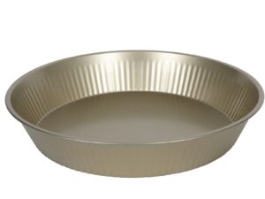 Forma do pieczenia ZŁOTA OKRAGŁA QUICHE 27 cm Baking form GOLD quiche tarta 27x5 cm 22277490