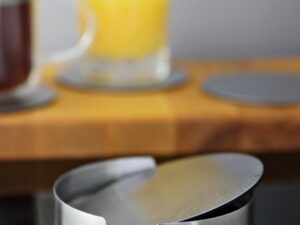 Stalowe podkładki zestaw 6 sztuk  Stainless steel coaster set 6 pcs 22171510