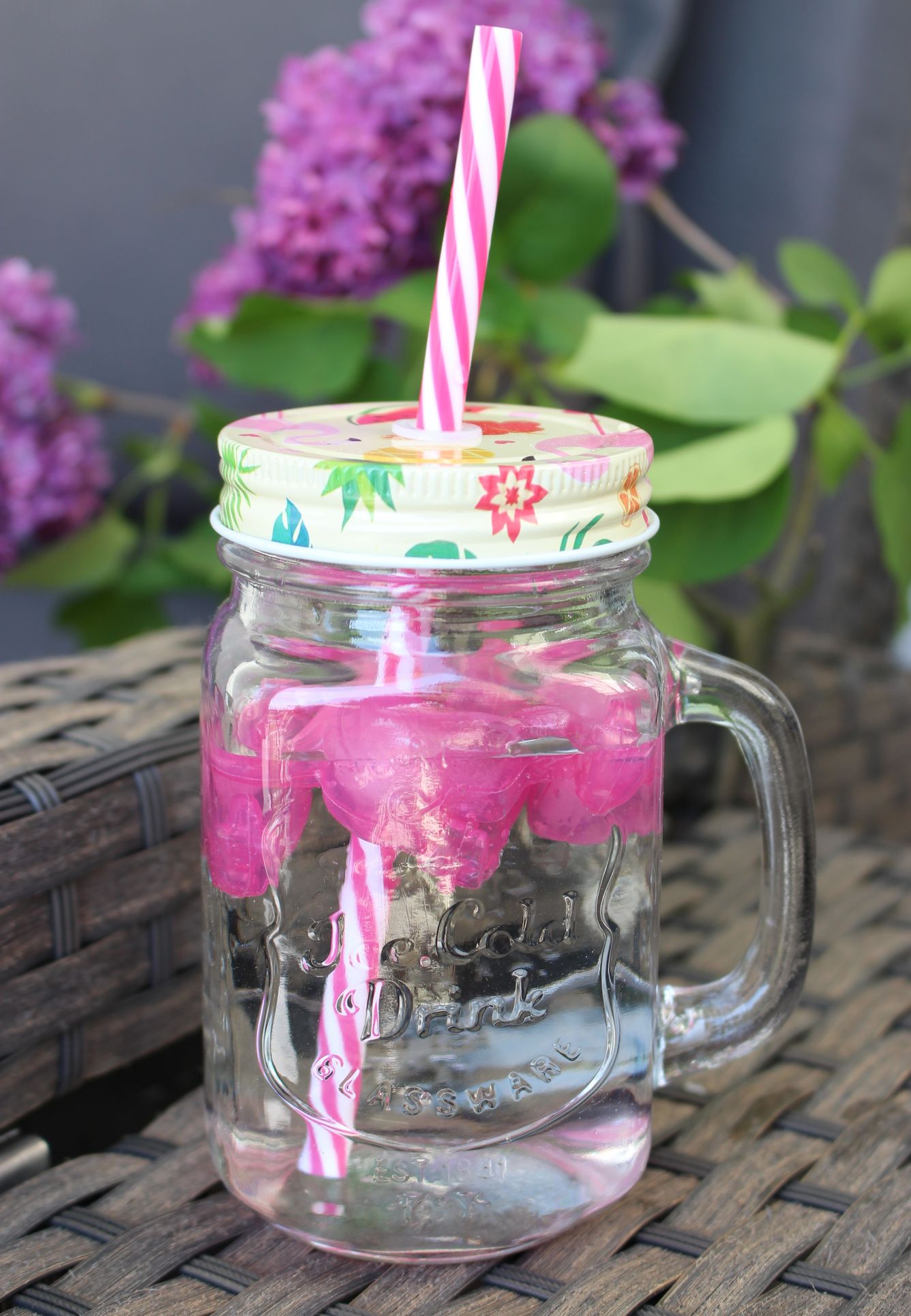 FLAMINGO plastikowe kostki lodu do drinków kpl 10 FLAMINGO ice block 10 pcs in net 10 pcs 75786 - obrazek 2