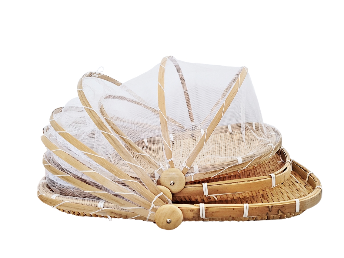 MPLCo NATURAL zestaw 3 tac z moskitierą MPLCo NATURAL 3 pcs tray set with net