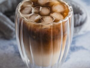 FLOWER szklanki z podwójnymi ściankami kpl 2 300ml FLOWER shape glass double wall set 2 pcs 27022159