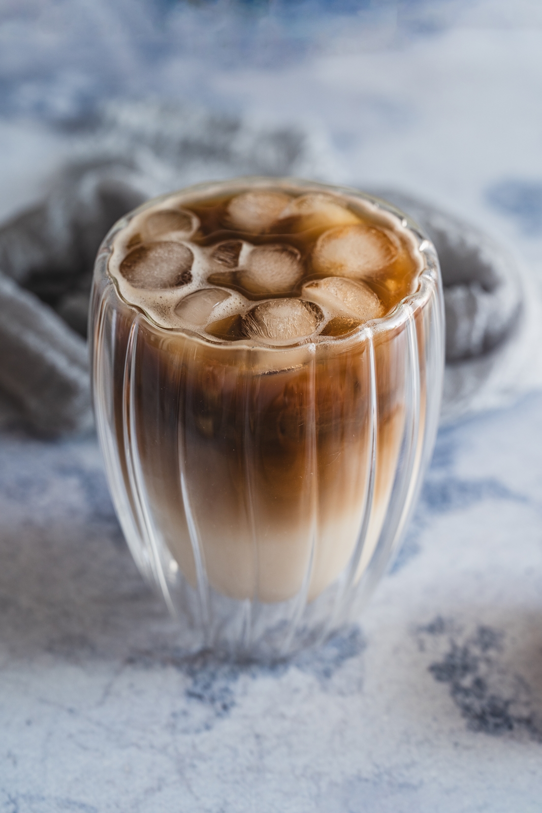 FLOWER szklanki z podwójnymi ściankami kpl 2 300ml FLOWER shape glass double wall set 2 pcs 27022159