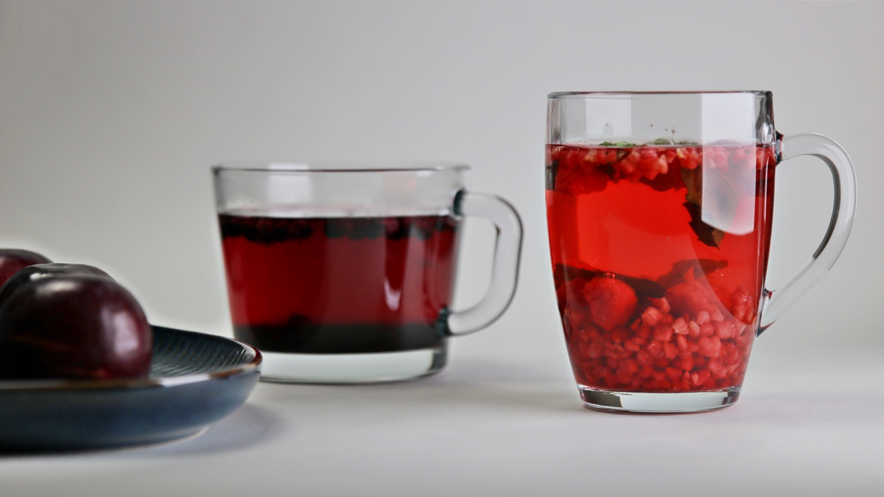 Szklany zestaw kubków 365 ml 4 szt Made in PL Glass mug LAVA 365 ml set 4 pcs - obrazek 3