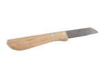 Stalowy nóż z drewnianą rączką do warzyw, obierak Steel knife 7 cm pealer wood handy, 23491864