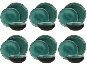 Ceramiczna linia BLACK JEANS BUTELKOWY zestaw 18el Ceramic Black Jeans BOTTLE 18 pcs set 24327324