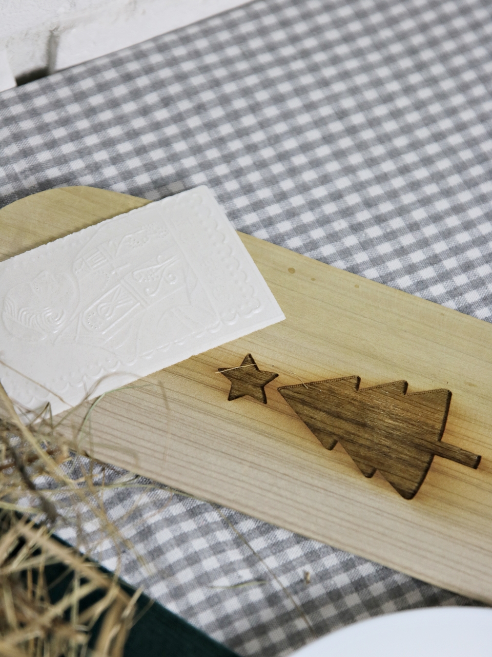 Drewniana podkładka ze wzorem Wooden coaster with design - obrazek 4