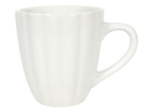 Ceramiczna linia FLOWER WHITE kubek 300 ml Ceramic FLOWER WHITE mug 300 ml 24327918