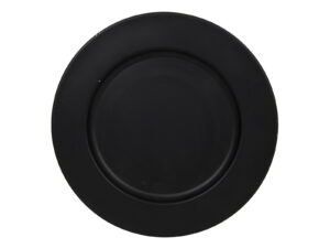 GADGET podkładka pod talerz 33 CM CZARNA CIENIOWAN GADGET metal bottom PLATE 33 BLACK 22283458