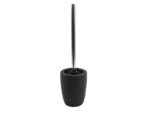 Ceramiczny pojemnik na szczotkę toaletową - czarny Toilet brush BLACK ceramic 23464432
