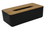 Bambusowa seria pojemnik na chusteczki CZARNY Bamboo serie napkin tissue box black 24501595