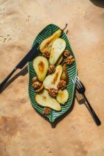 Ceramiczna linia HERBE półmisek długi 33 cm HERBE line long serving dish 33 cm