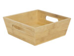 Bambusowa seria 2 in 1 taca & skrzynka 20x20x7,5 Bamboo serie 2 in 1 tray & storage box 23492267