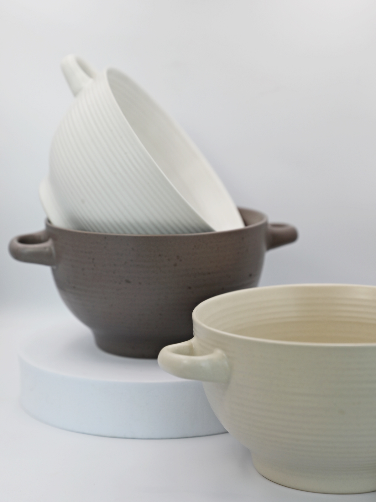 Ceramiczna linia HUG ME miska z uszkami 3 kolory Ceramic HUG ME bowl 3 colors 24328218 - obrazek 3