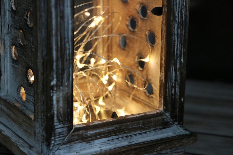 LED drucik srebrny ciepłe 20 diod 2 m AA TIMER LED wire silver warm 20 light 2m 23139364 /5 TIMER - obrazek 3