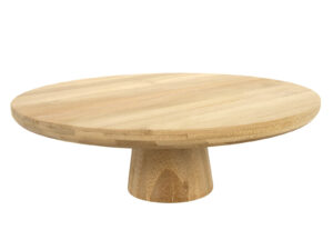 Bambusowa seria półmisek na stopce 28 cm Bamboo serie serving tray on pillar 28 cm 24500728