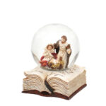 Zimowa kula śnieżna Święta Rodzina 5 x 5 x 6,5 cm Snow globe Holy Family on book 5 cm 50 1634