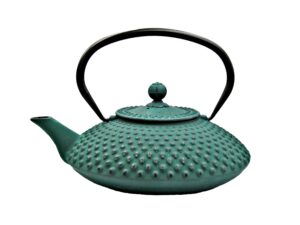 Żeliwny dzbanek zaparzacz 1,25L GIFT CIEMNA ZIELEŃ Cast iron japanese teapot 1,25L GIFT ONE OLIVE
