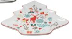 Deco Xmas porcelanowa patera choinka 26 cm Deco Xmas porcelain dish TREE 26x5cm 24302331
