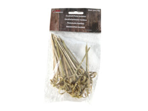 Party bambusowe widelce 9 sm zestaw 30 szt Party bamboo sticks 9 cm long 30 pcs set 22271203