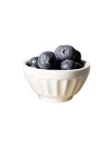 Porcelanowa miseczka do dipów 6 cm karbowana Porcelain serving WHITE MINI bowl 6 cm 24301458