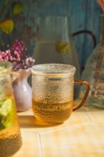 MPL szkło JACK zaparzacz 400 ml z filtrem BURSZTYN MPL borosilacate JACK cup 400 ml with filter AMBER