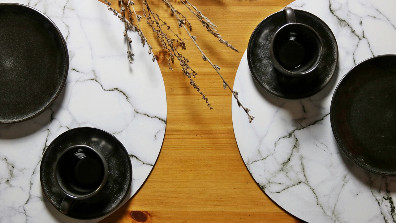 Ceramiczna linia BLACK JEANS BLACK kawowa 18 el Ceramic Black JEANS BLACK coffe 18 set 24328312 - obrazek 4