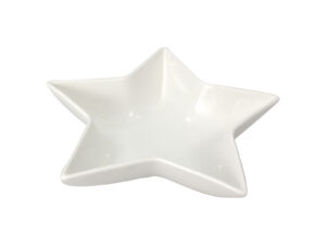 Deco Xmas porcelanowa miska gwiazda 21x5cm Deco Xmas porcelain dish STAR 21x5cm 24302328