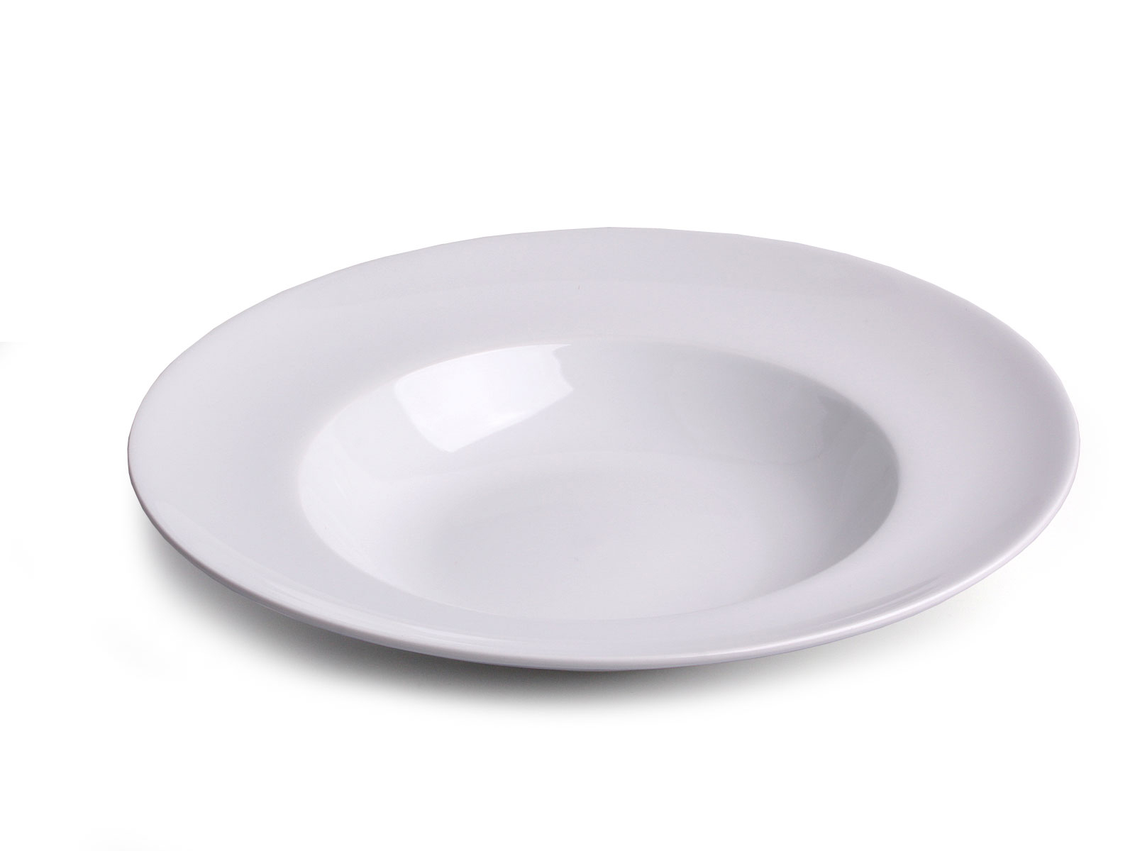 PIZZA PASTA BIAŁY talerz do makaronów sałatek 27 c PIZZA PASTA WHITE porcelain plate 27 cm 27020620 - obrazek 2