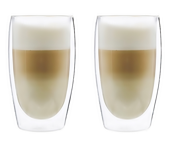 MPL szklanki z podwójnymi ściankami 350 ml LATTE MPL glass double wall set 2 pcs LATTE 350 ml