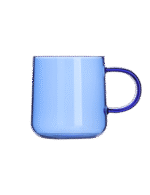 MPL Borosilikatowa szklanka Linia Color BŁĘKIT MPL Borosilicate glass Color Line LIGHT BLUE