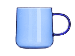 MPL Borosilikatowa szklanka Linia Color BŁĘKIT MPL Borosilicate glass Color Line LIGHT BLUE