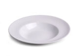 PIZZA PASTA BIAŁY talerz do makaronów sałatek 27 c PIZZA PASTA WHITE porcelain plate 27 cm 27020620