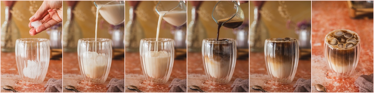 FLOWER szklanki z podwójnymi ściankami kpl 2 300ml FLOWER shape glass double wall set 2 pcs 27022159 - obrazek 3