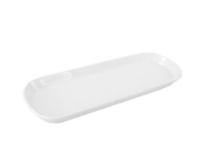Półmisek porcelanowy patera do przystawek sałatek  Porcelain oval dish 33x12x2,5 cm 24302004