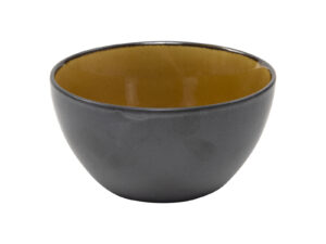 Ceramiczna linia BLACK Jeans BURSZTYN miska 13x7cm Ceramic Black Jeans AMBER bowl 2 13x7cm 24322080