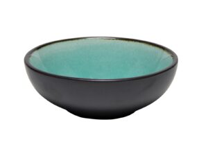 Ceramiczna linia BLACK Jeans TURKUS dipówka12x4cm Ceramic Black Jeans TURQUISE dip bowl 24321949
