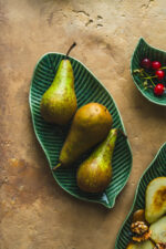 Ceramiczna linia HERBE półmisek długi 28 cm HERBE line long serving dish 28 cm