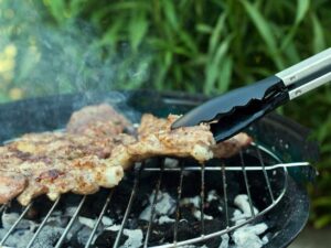 PARTY GRILL stal plastik szczypce kuchenne 34 cm Stainless steel/plastic pliers 34 cm 22274935